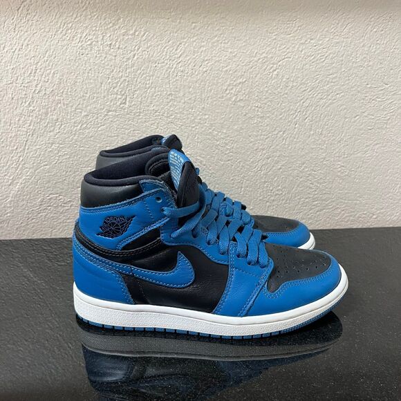Nike Air Jordan 1 Retro High OG Dark Marina Blue Women’s Size 5.5 555088-404 - Picture 1 of 8